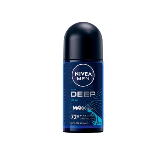Kliknij na zdjęcie, aby je powiększyć NIVEA MEN Deep Beat Antitranspirant Roll-on für Männer 50 ml