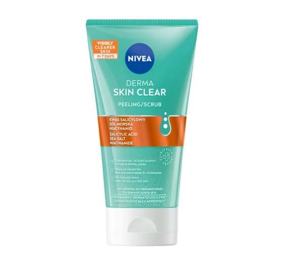 NIVEA DERMA SKIN CLEAR PEELING GEGEN UNVOLLKOMMENHEITEN 150ML 