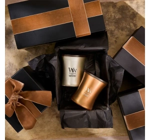 Woodwick Medium Jar Candle Duftkerze Volcanic Orris 275 g