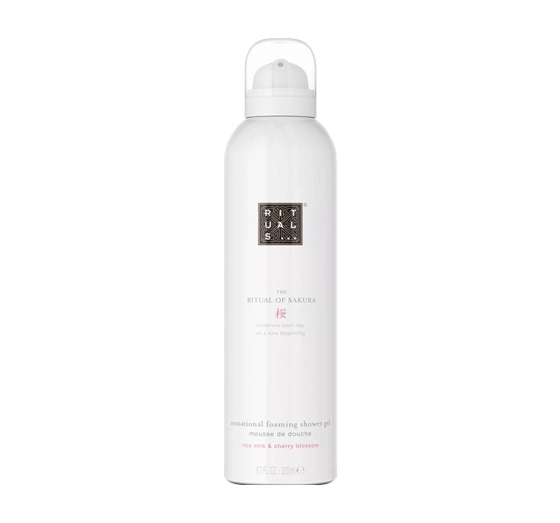 Rituals The Ritual Of Sakura Rice Milk & Cherry Blossom Duschschaum-Gel 200 ml