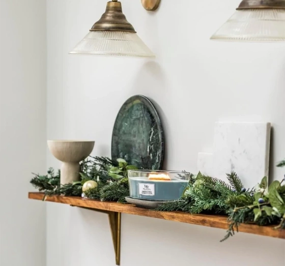 Kliknij na zdjęcie, aby je powiększyć Woodwick Ellipse Candle Duftkerze Evergreen Cashmere 453,6 g