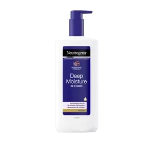 NEUTROGENA DEEP MOISTURE FEUCHTIGKEITSBALSAM MIT ÖL FÜR TROCKENE HAUT 400ML