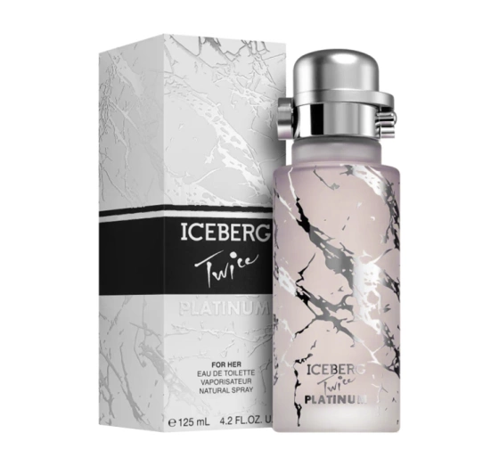 Iceberg Twice Platinum Eau de Toilette Spray 125ml