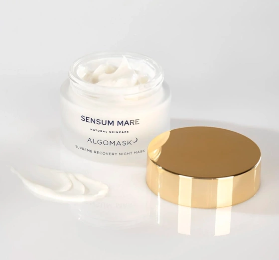 Kliknij na zdjęcie, aby je powiększyć SENSUM MARE ALGOMASK SUPREME RECOVERY NIGHT MASK ANTI AGE GESICHTSMASKE FÜR DIE NACHT 50ML