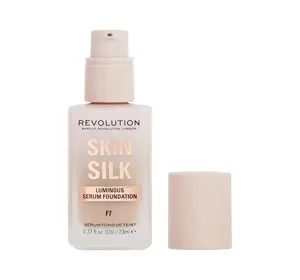 MAKEUP REVOLUTION SKIN SILK SERUM FOUNDATION PFLEGENDE GRUNDIERUNG F7 23ML