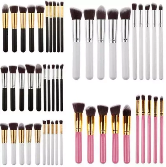 PROFESSIONELLE MAKE UP PINSEL 10 STÜCK SET 