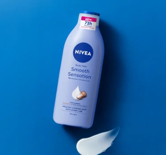 NIVEA Smooth Sensation Glättende Körpermilch für trockene Haut 400 ml