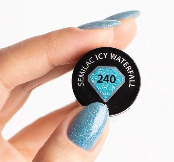 Semilac Sea Queen UV-Nagellack 240 Icy Waterfall 7ml