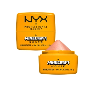 NYX Professional Makeup × A Minecraft Movie Cremiger Highlighter 03 Going Gold 8 g