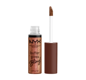 NYX PROFESSIONAL MAKEUP BUTTER GLOSS BLING LIPGLOSS 08 HUSTLA 8ML