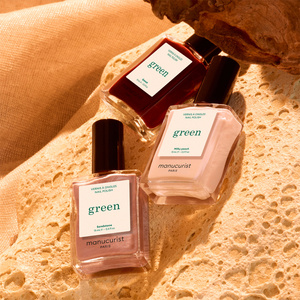 Manucurist Green – klassischer Nagellack in der Farbe „Grenat“, 15 ml