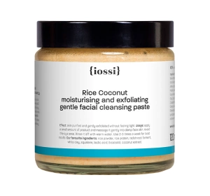 IOSSI PEELING-GESICHTSREINIGUNGSPASTE MIT REISPROTEINEN UND KOKOSEXTRAKT 120ML