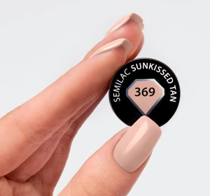 SEMILAC ENDLESS SUMMER HYBRIDLACK UV 369 SUNKISSED TAN 7ML