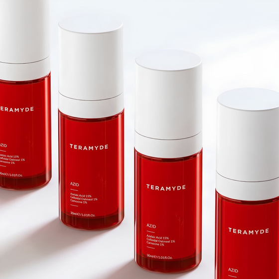 Teramyde AZID 15% Azelaic Acid Treatment aufhellendes Gesichtsserum als Emulsion mit 15 % Azelainsäure 30 ml