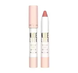 GOLDEN ROSE NUDE LOOK CREAMY SHINE LIPSTICK 04 CORAL NUDE 3,5G