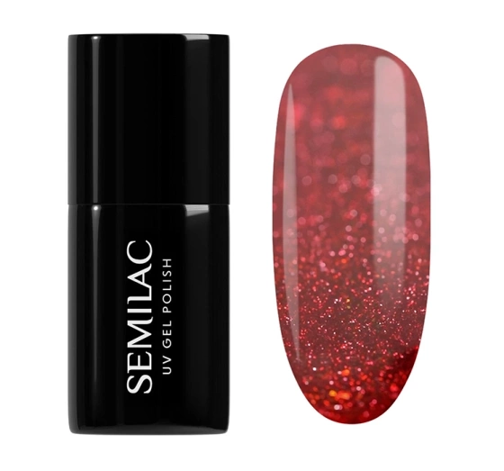 Kliknij na zdjęcie, aby je powiększyć Semilac Winter Collection UV-Hybridlack 609 Snow Berries 7 ml