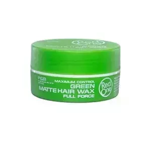 RED ONE MAXIMUM CONTROL GREEN MATTE HAIR WAX FULL FORCE 150 ML