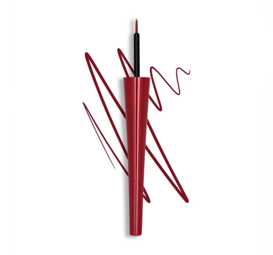 Wibo Claret Flüssig-Eyeliner, Bordeauxrot, 4 g