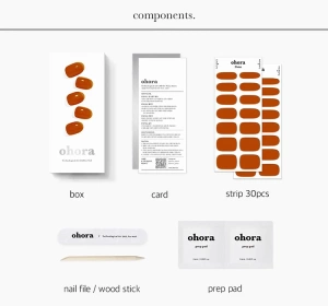 OHORA HYBRIDLACK IM AUFKLEBER TINT COPPER