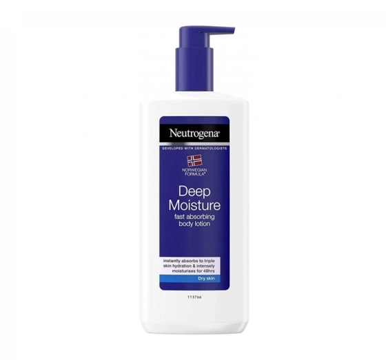 NEUTROGENA DEEP MOISTURE TIEF FEUCHTIGKEITSSPENDENDE TROCKENE HAUT LOTION 400ML