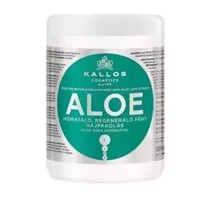 KALLOS KJMN FEUCHTIGKEITSSPENDENDE ALOE VERA HAARMASKE 1000 ML