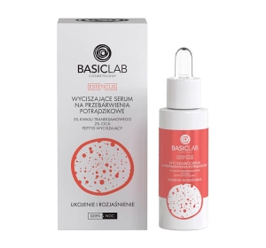 BasicLab Esteticus beruhigendes Serum gegen Akne-Hyperpigmentierung 30 ml