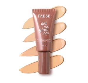 Paese Get The Glow Look Leuchtendes Make-up-Fluid für das Gesicht 4W Medium Beige 30ml 