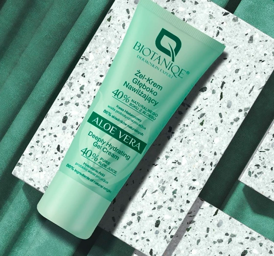 BIOTANIQE ALOE VERA TIEF FEUCHTIGKEITSSPENDENDE GEL-CREME FÜR GESICHT 50ML