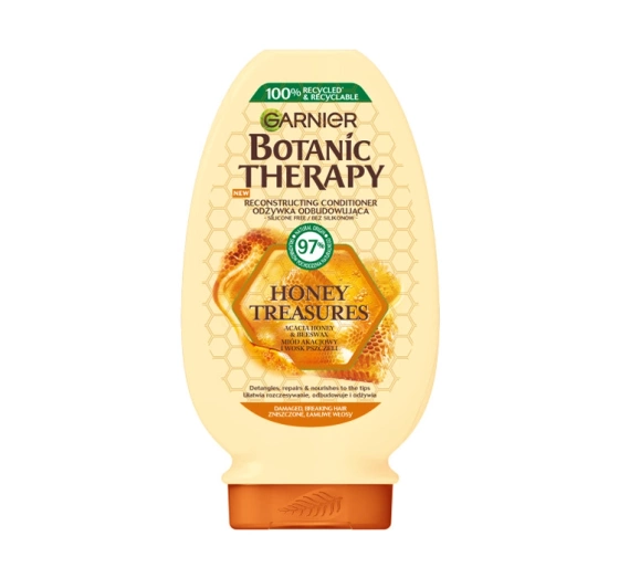 Kliknij na zdjęcie, aby je powiększyć Garnier Botanic Therapy Honey Treasures Regenerierende Haarspülung für geschwächtes Haar 200 ml