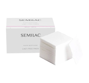 Semilac Staubfreie Pads für Manicure und Pedicure 200 Stück