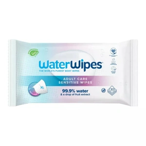 Water Wipes Adult Care Feuchttücher für Erwachsene XL, 30 Stück