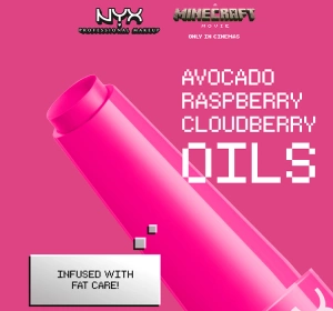 NYX Professional Makeup × A Minecraft Movie Lippenbalsam im Stift 02 Cherry Grove Girlie 2 g