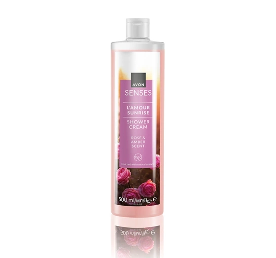 AVON SENSES L'AMOUR SUNRISE DUSCHGEL 500ML