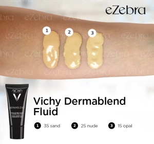 VICHY DERMABLEND LANGANHALTENDE KORREKTURFLÜSIGKEIT 25 NUDE 30ML
