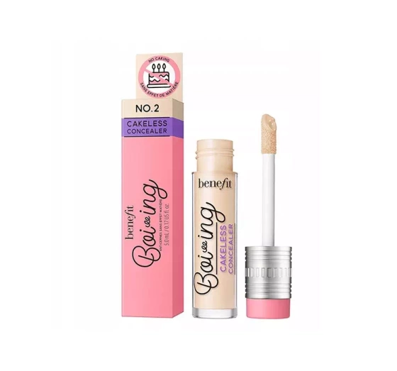 BENEFIT COCMETICS BOI ING CAKELESS CONCEALER NO 2 5ML