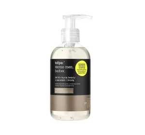 Tołpa Dermo Men Barber Gesichtsreinigungsgel für Bart und Gesichtsbehaarung 150 ml