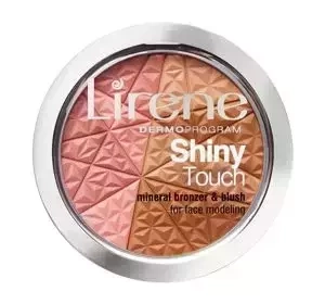 LIRENE SHINY TOUCH MINERAL SHIMMER BRONZER + ROUGE 9G