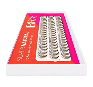 IBRA KÜNSTLICHE WIMPERNBÜSCHEL C0,07 12MM