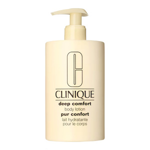 Clinique Deep Comfort – leichte, pflegende, parfümfreie Körperlotion für trockene Haut, 400 ml