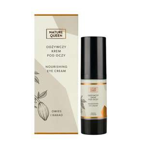 Nature Queen pflegende Augencreme mit Hafer und Kakao 30 ml
