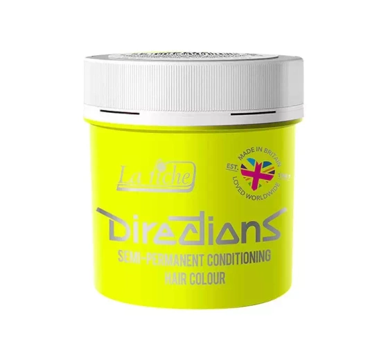 Kliknij na zdjęcie, aby je powiększyć LA RICHE DIRECTIONS FLUORESCENT YELLOW 88ML