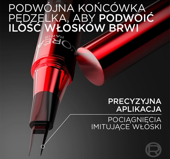 Kliknij na zdjęcie, aby je powiększyć L'Oréal Paris Faux Brow Präziser Augenbrauenstift Light Brunette 1ml