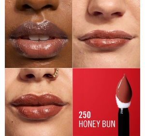 Rimmel Thrill Seeker Lip Latex Flüssiger Lippenstift 250 Honey Bun 6ml