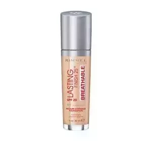 RIMMEL LASTING FINISH 25H BREATHABLE FOUNDATION GRUNDIERUNG 101 CLASSIC IVORY