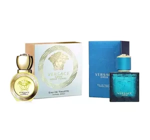 VERSACE EROS POUR FEMME EDT SPRAY 30ML + VERSACE EROS EDT SPRAY 30ML SET