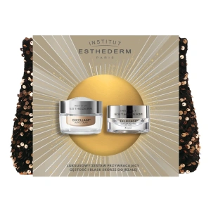 Institut Esthederm Excellage Kosmetikset Gesichtscreme 50 ml + Augencreme 15 ml + Kosmetiktasche