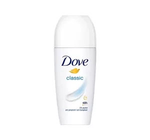 Dove Classic Anti-Transpirant Roll-on für Frauen 50ml