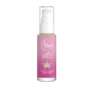 Stars from the Stars Soft Matt Foundation Mattierende Grundierung 02 Sand Beige 30ml