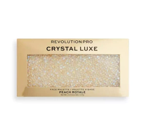 Revolution Pro Crystal Luxe Konturierungspalette Pfirsich Royale 3x2.8g