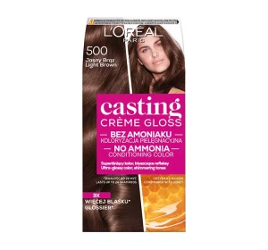 LOREAL CASTING CREME GLOSS HAARFARBE 500 HELLBRAUN